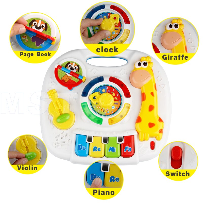 Educational Table for an Infant Piano, Toys \ Toys of newborns